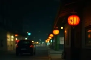 江面上船工们合力拉纤的号子场景