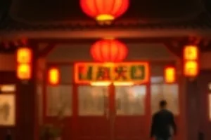 雨后湿漉漉的石阶上落着一片桐叶
